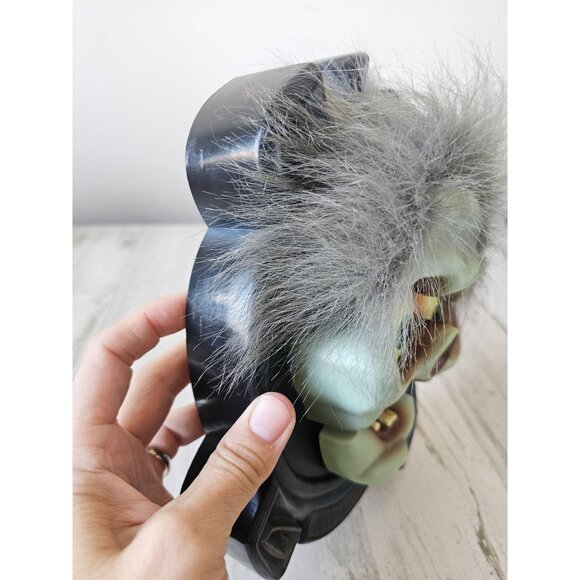 Gemmy scary screamer greeter animated zombie hanging Halloween prop decor vintag - Picture 2 of 9